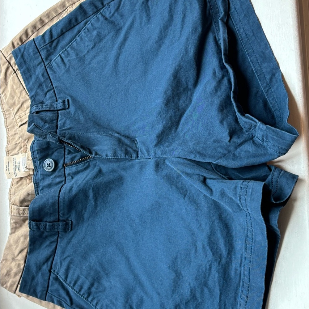 Magellan woman’s Blue and Tan Shorts